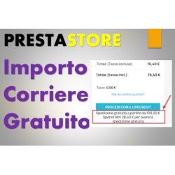 Ammontare Spedizione Gratuita